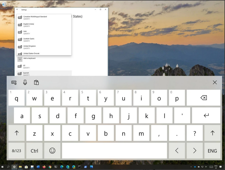 اضافه کردن زبان فارسی به کیبرد ویندوز 10