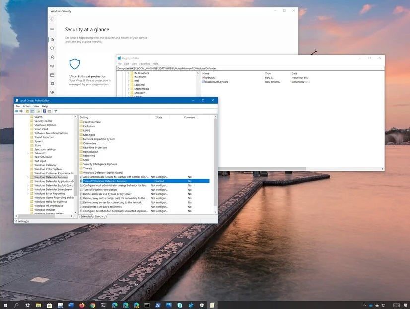 غیر فعال کردن آنتی ویروس