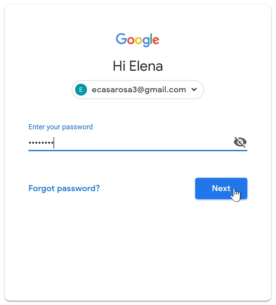 نحوه ورود به جیمیل
