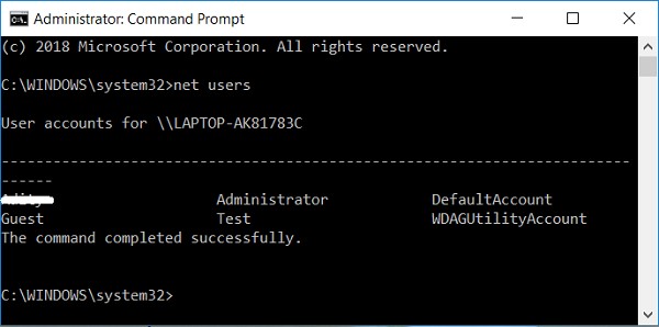 ریست کردن پسورد ویندوز 10