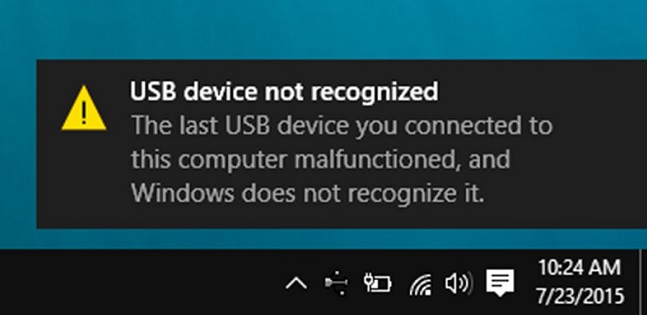 Hardware not recognized