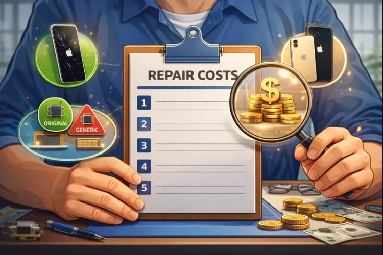 هزینه تعمیرات گوشی آیفون چگونه تعیین میشود؟